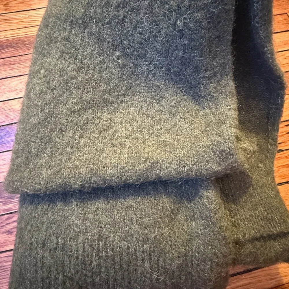 Sezane Marianne Scarf Perfect Green - Size TU - Picture 6 of 8